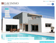 Tablet Screenshot of gavimmo.com